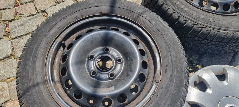 Set 4 roți iarnă SH – Skoda Octavia  Jante tabla (15")