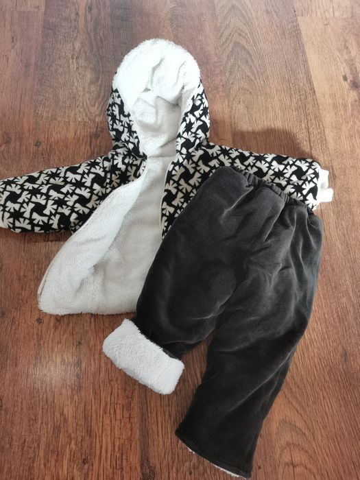 Зимен бебешки комплект 62-68