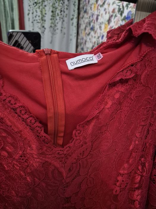 Rochie ocazie damă,cloș,asimetrică