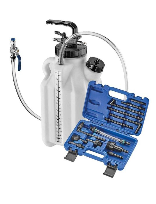 Pompa pneumatica transfer ulei din cutii de viteze, 13 adaptoare