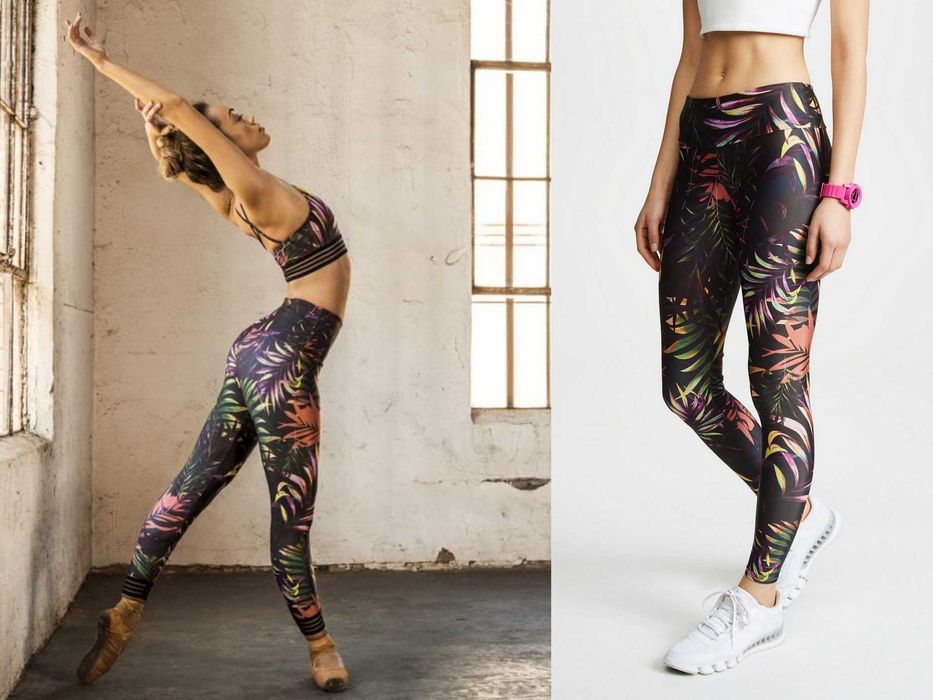 NOU! Pantaloni colanti sport fitness yoga Onzie High Waist Leggings