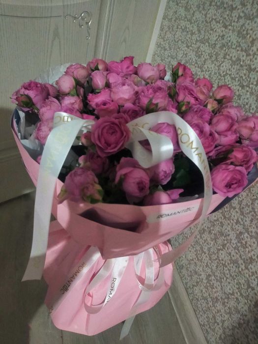 Букет из кусковых роз