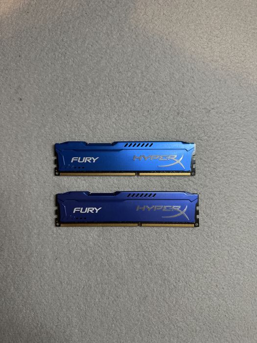Ram HyperX Fury DDR3 2x8 GB 1600 MHz