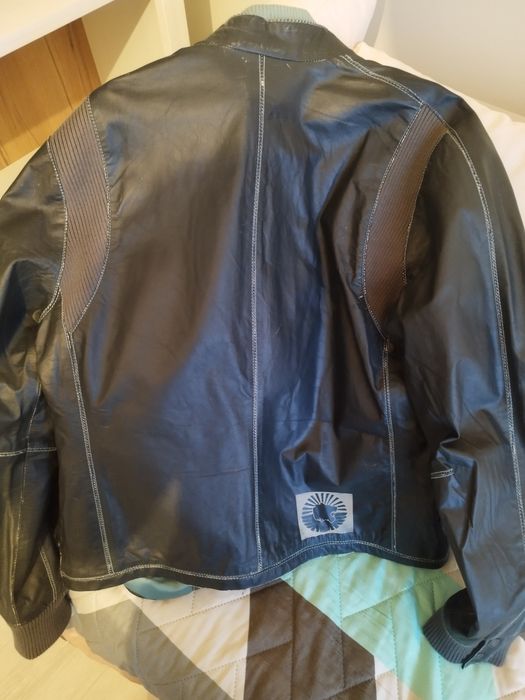 Яке Puma естествена кожа