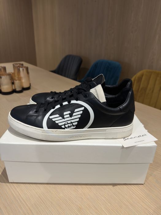 Emporio Armani черни маратонки размер 45