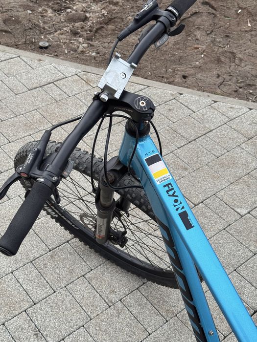 Велосипед с гидравлическим тормозом