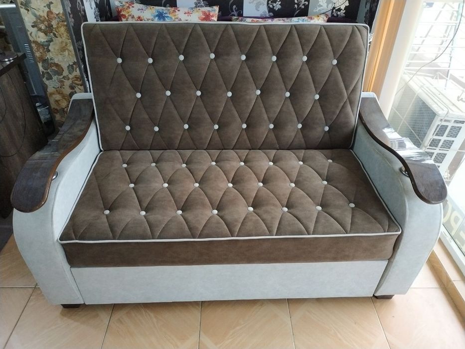 Акция! Диван Мини трансформер (глубина  160 см, глубина 190 см,) + дос