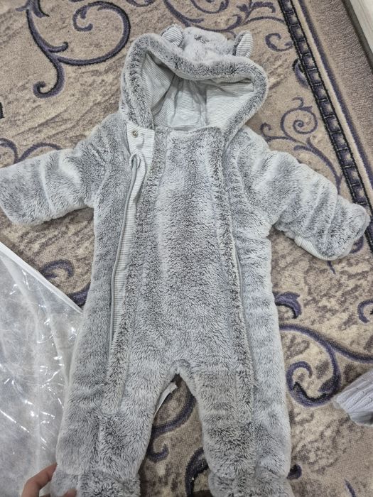 Теплый Комбинизон для младенца,