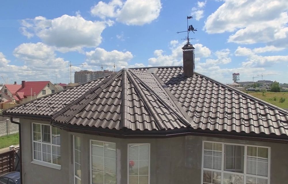 Металлочерепица, коньки ендовы. комплектующие.