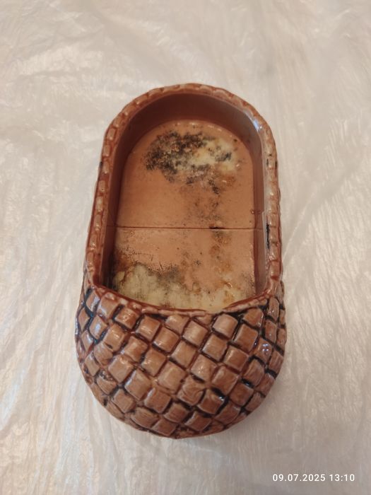 Пепельница.  Туфля