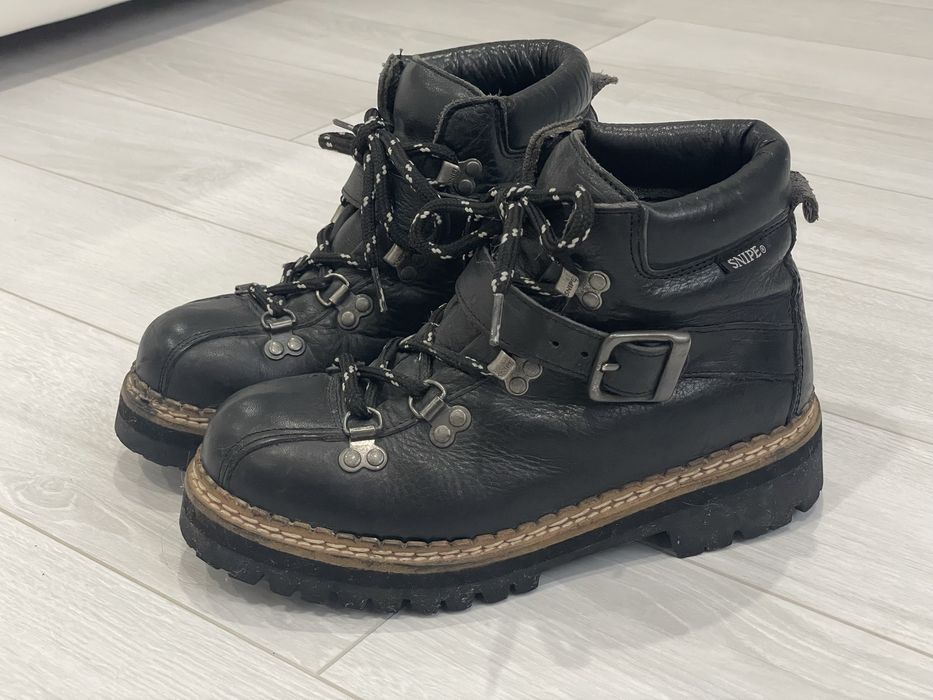 Боти от естествена кожа Snipe