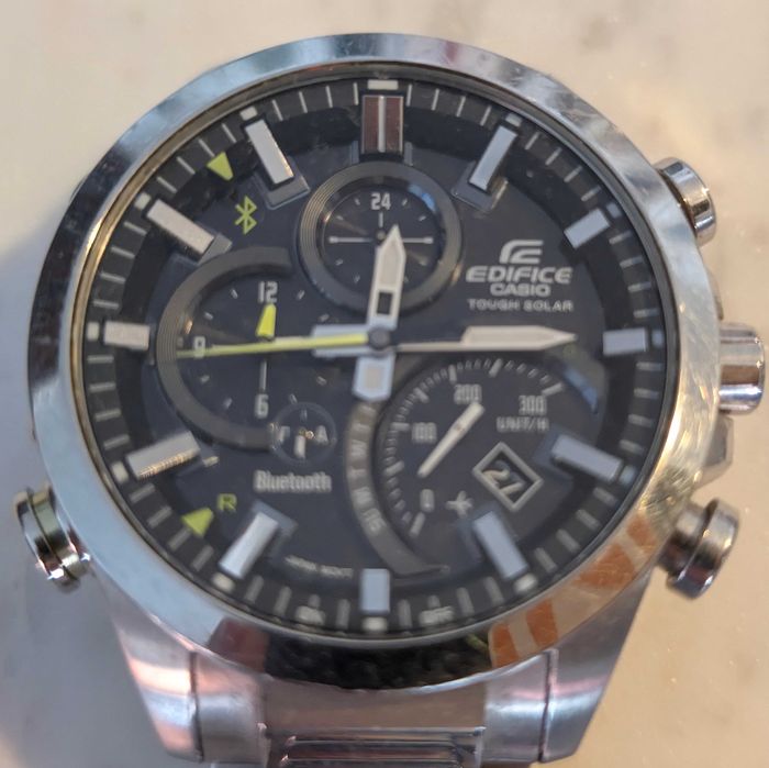 Casio Edifice EQB-500 Bluetooth Tough Solar, inox