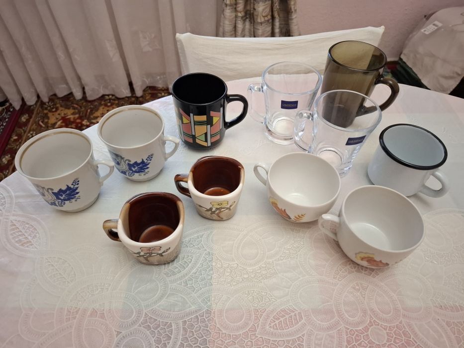 Бокалы, чашки, кружка. Все новое