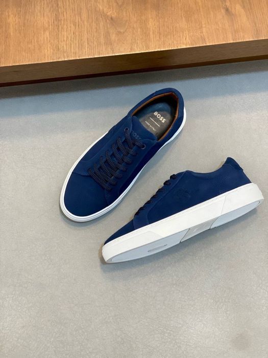 Кеды замшевые BOSS