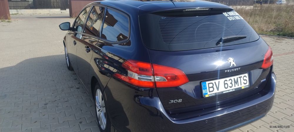 Peugeot 308 2016 diesel, 6.657 € — imagine 4