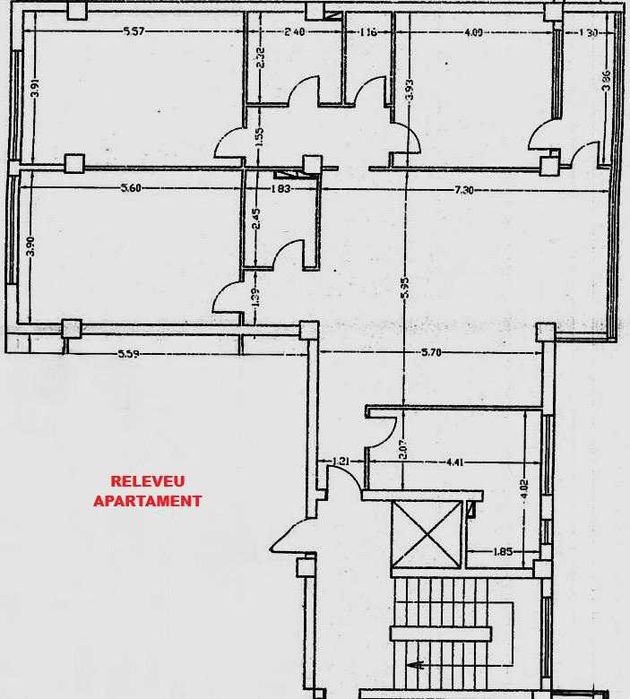 Apartament ULTRACENTRAL cu 4 camere, terasă, boxă și parcare subterană