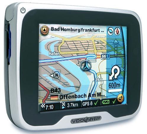 Navigatie Navimaster VDO Dayton pn2050 7711422397 MP3, 3.5" touch display, 12 calale gps, cu jocuri, rutare vocala, Bluetooth, 65MB memorie,