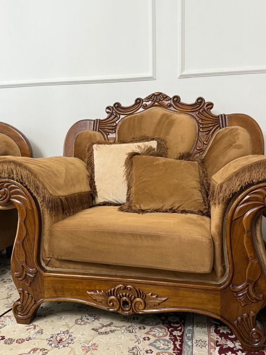 Диван, тройка, барокко, мебель