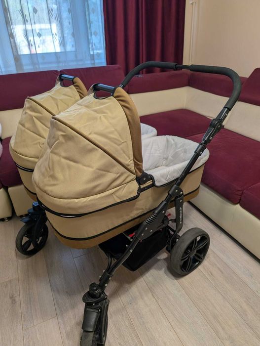 Carucior gemeni 2 in 1 Mystroll - stare foarte buna