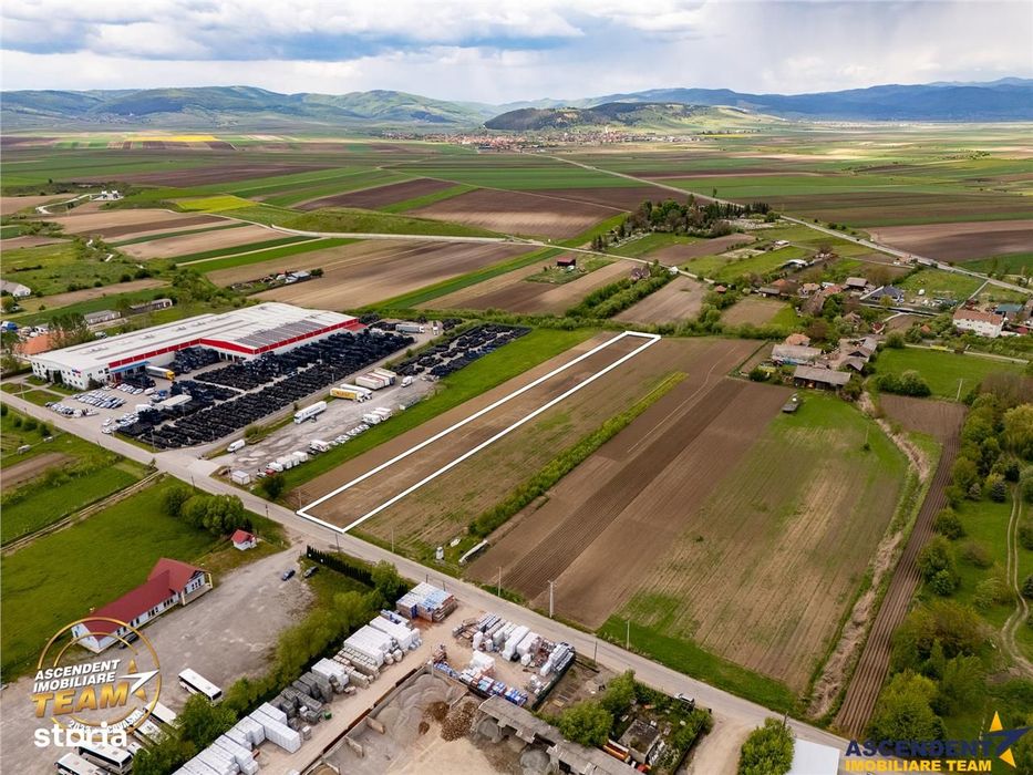 FILM! 5.000 mp teren, la marginea orasului Targu Secuiesc, aria indust