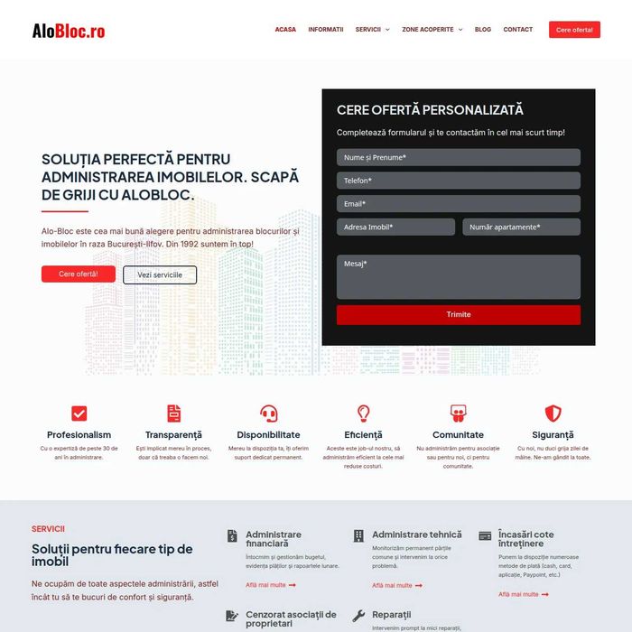 Servicii Creare Site Web