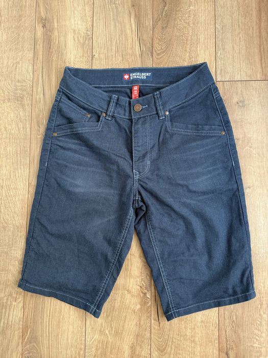 Engelbert Strauss 46 S barbati pantaloni scurti Denim Workwear Nou