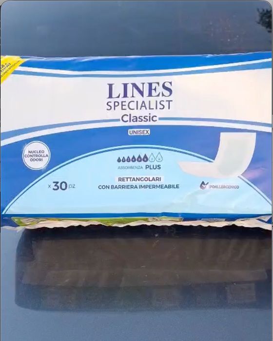 16 Pachete Absorbante pentru adulți /  Lines Specialist Classic