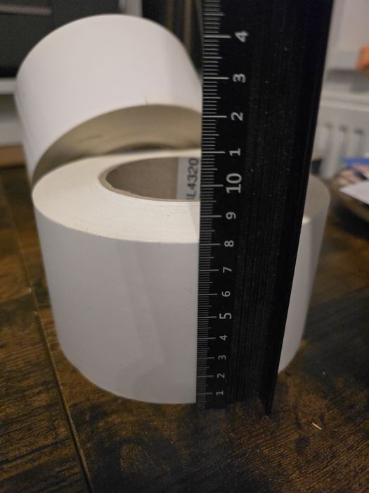 Rola autocolant PVC, 8 cm latime x 50m lungime
