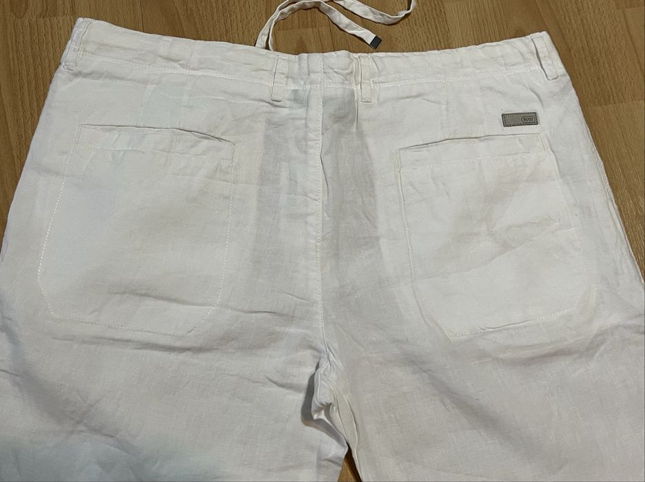Брюки Hugo Boss лён мужской