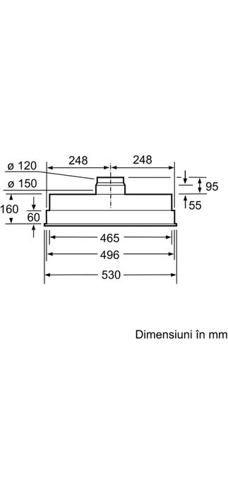 Hota Incorporabila Bosch DHL555BL