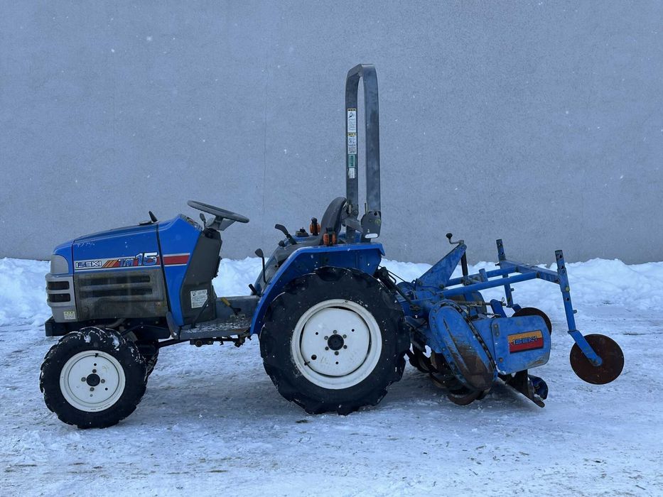Tractor Japonez 15CP 4x4 Iseki TM15 cu freza de sol