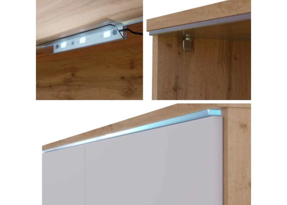 Продава се чисто нов стенен шкаф