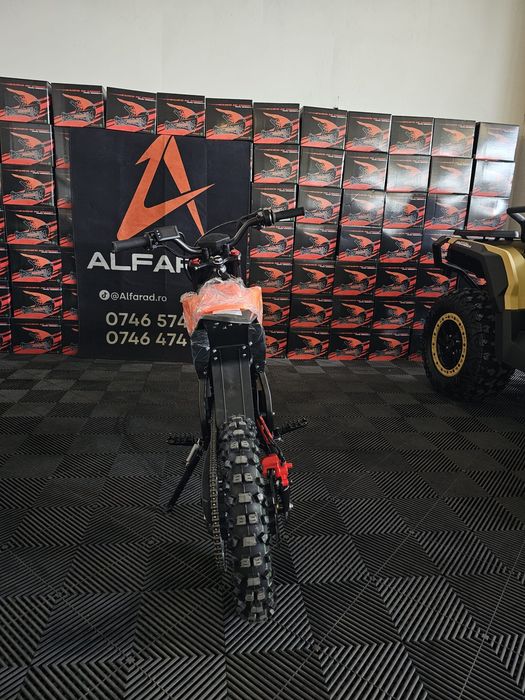 Motocross Electric pentru Copii Ultra Roti 14/12, 2500W 48V, frane hidraulice, Ecran digital, Nou adus din Germania