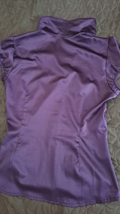 Лилава риза с къс ръкав Orsay 42 размер