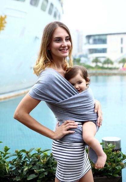 Слинг шал за носене на бебе в 10 цвята