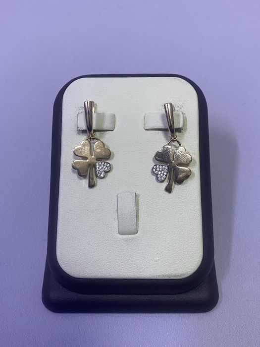 Серьги Клевер/РАССРОЧКА/СТ 09612