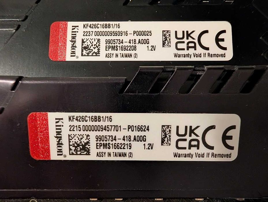 vand kit ram DDR4 32gb KINGSTON FuryBeast