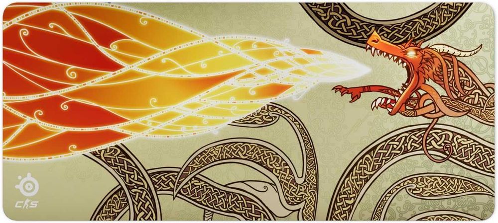 SteelSeries x Counter-Strike 2 Dragon lore edition