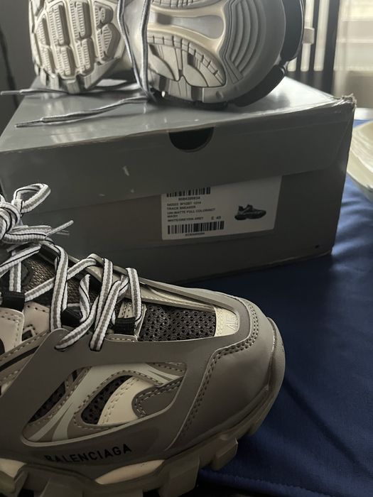 Pantofi Balenciaga Track Gri/Alb Bǎrbati premium