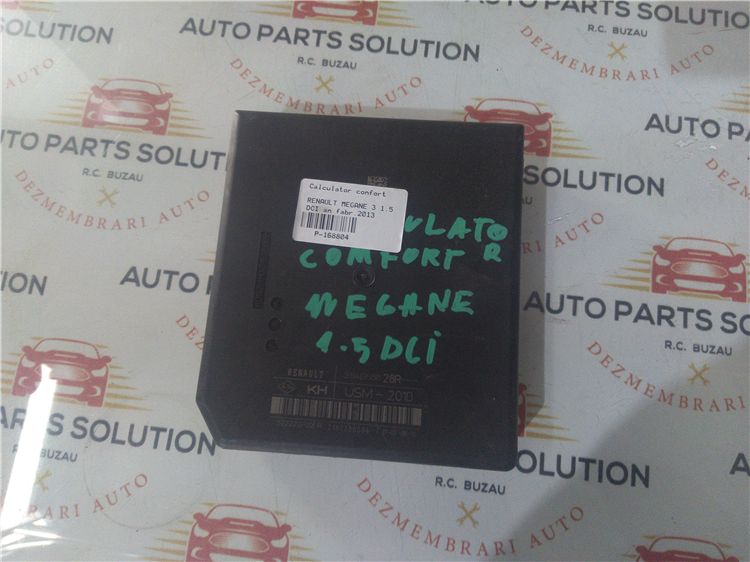 Calculator confort renault megane 3 1.5 dci an fabr.2013