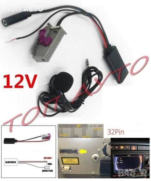 Блутут AUX Модул AUDI АУДИ RNS-E Navigation Микрофон Bluetooth