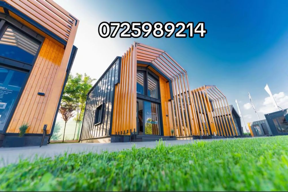 Tiny house case pe structura metalica