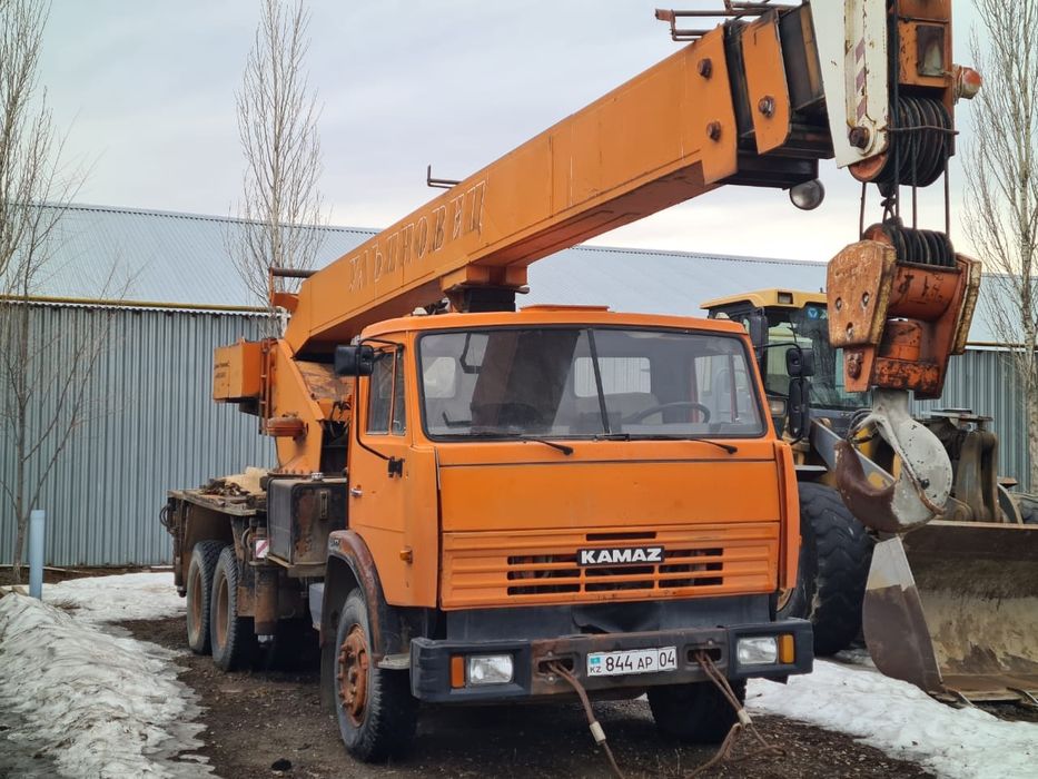 Кран, автокран, камаз 25т