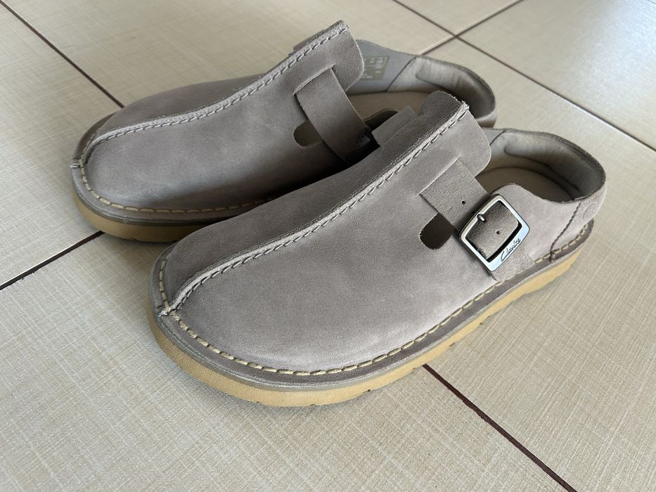 Papuci Clarks nr.42 gri,NOi