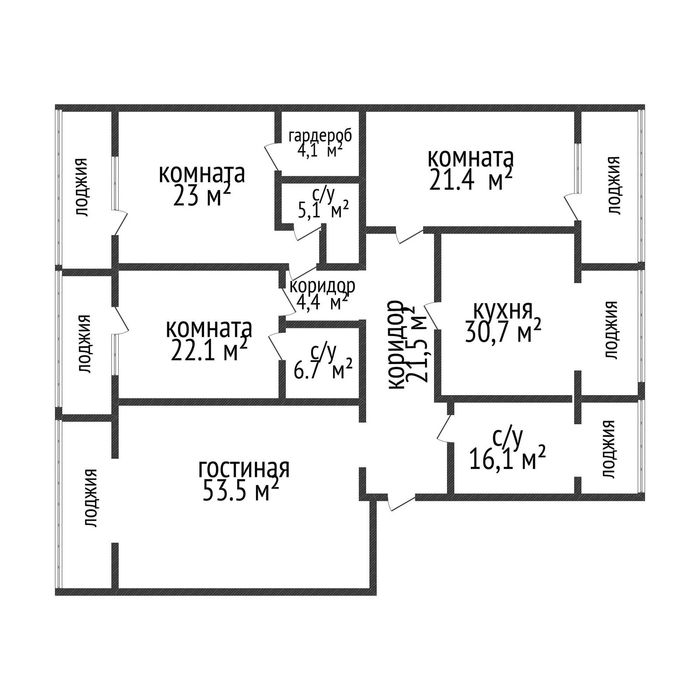 Продажа 4-комнатной квартиры