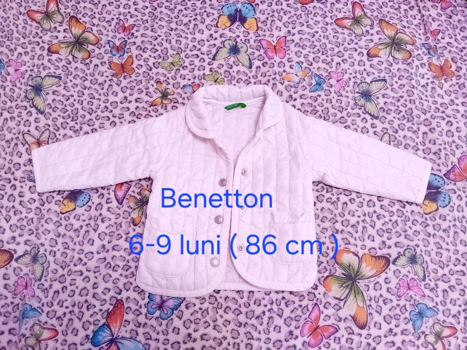 Geaca Benetton alba