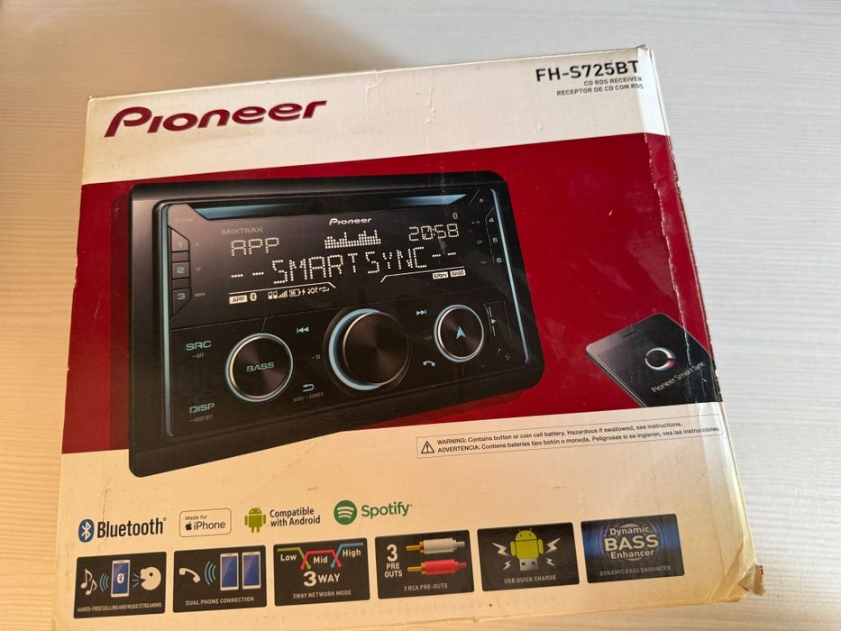 Саббуффер,Pioneer магнитофон, pride калонка
