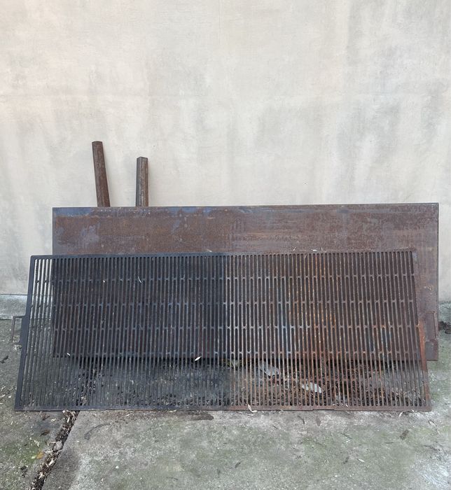 Gratar Fier Industrial Profesional 2m