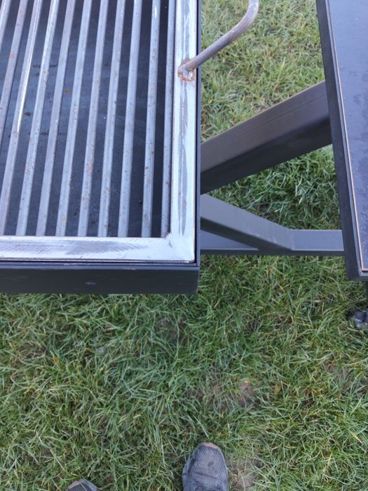 Sobă rachetă, grătare de grădină, disc