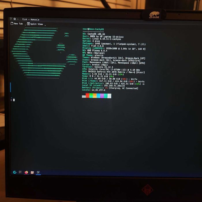 Геймърски Лаптоп HP Omen Gamıng 15-dc1005ngl, i7-8750H, RTX 2070 MaxQ, 32 GB RAM, 500GB NVMe, 1TB HDD и 15" 144hz 1080p дисплей laptop